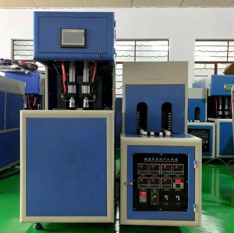 semi automatic high compatibility bottle blowing machine HQ-600 5L 1 cavity production line