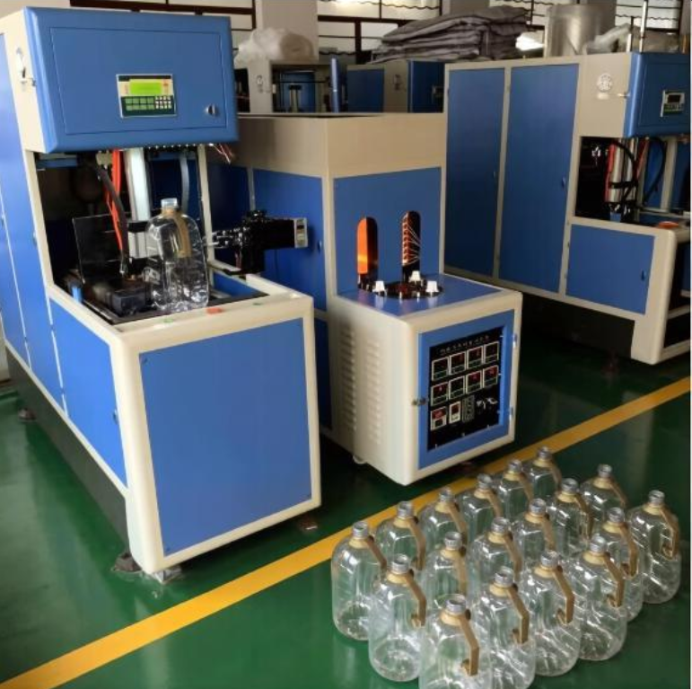 10L semi automatic bottle blowing machine production line