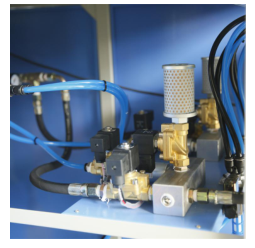 HQ-1000 bottle blowing machine PLC control modular heating system