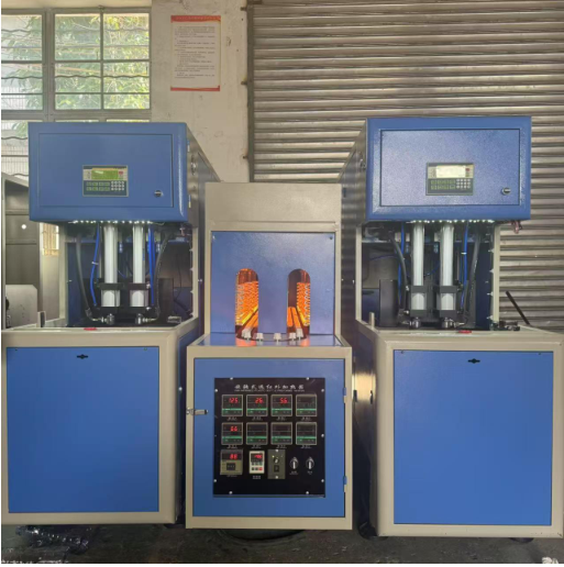 semi automatic bottle blowing machine HQ-1000B 2L 1 drag 2 main view