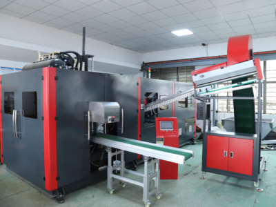 1.HQ-500Ⅱ 10L fully automatic high-speed bottle blowing machine 1-cavity-2 1800PCS/H 2.HQ-500Ⅱ bottle blowing machine variable-pitch transmission design 5-oven heating system 3.HQ-500Ⅱ 10L fully automatic bottle blowing machine production for water oil liquor bottles