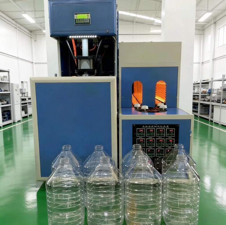 HQ-100 20L semi-automatic high-compatibility bottle blowing machine 150BPH