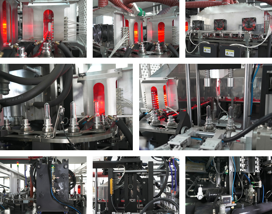 Fully Automatic 2-Cavity Blow Molding Machine