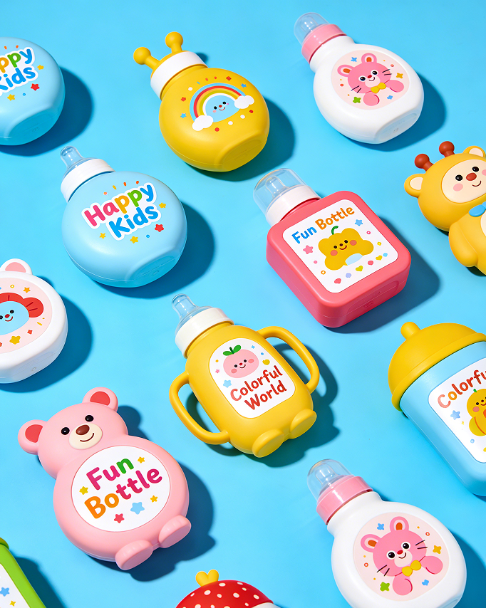 creative plastic bottles made by bottle blowing machine