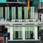 bottle blowing machine for plastic bottle production