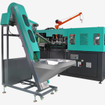 PET bottle blowing machine pre-blow pressure setting